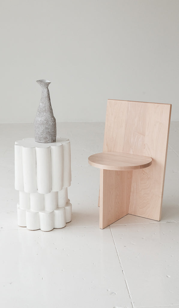 DISCONTINUED 3/25 B Zippy Marshmallow Triple Tier Cloud Side Table - Spartan Shop