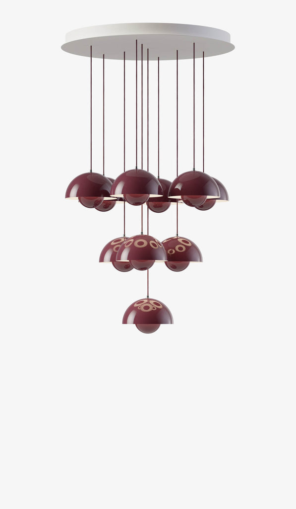 &Tradition VP1 Flower Pot Chandelier - Spartan Shop