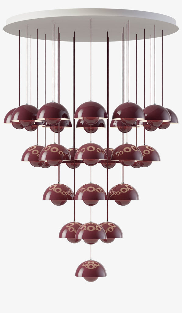 &Tradition VP1 Flower Pot Chandelier - Spartan Shop