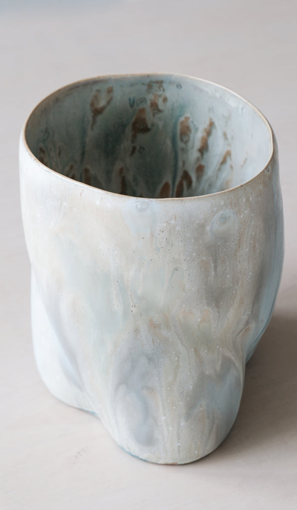 Clair Catillaz Soft Sunset Twist Vessel