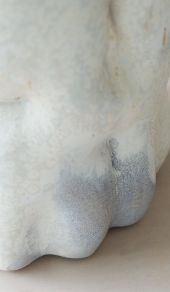 Clair Catillaz Pale Yellow Crystal Vessel