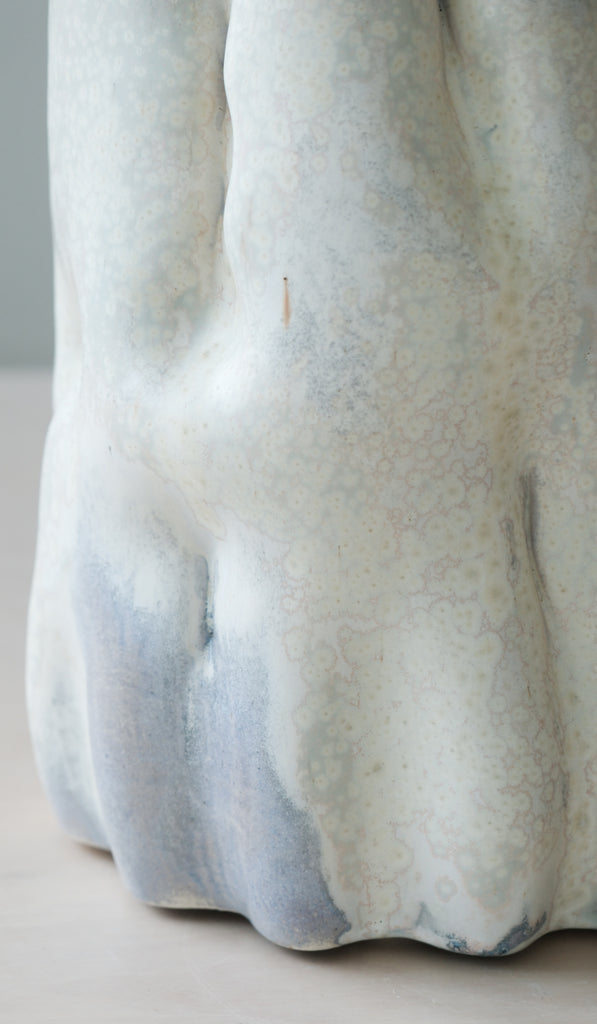 Clair Catillaz Pale Yellow Crystal Vessel