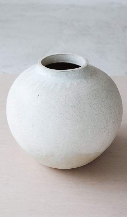 Clam Lab Round Mint Crystal Vessel