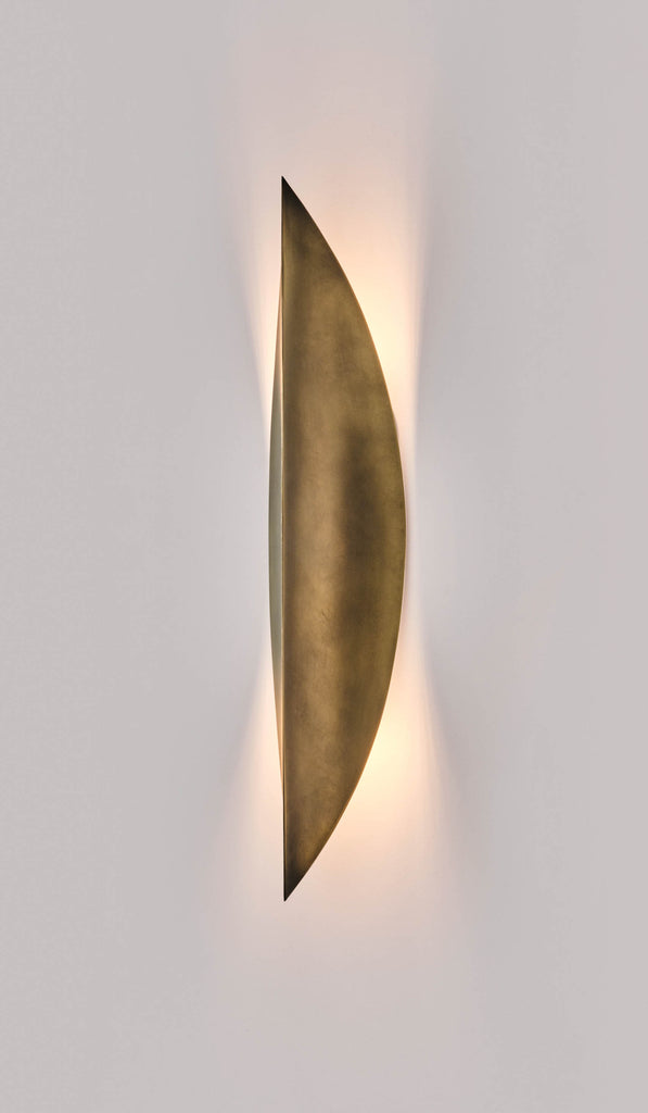Coil + Drift Large Ridge Sconce - Spartan Shop