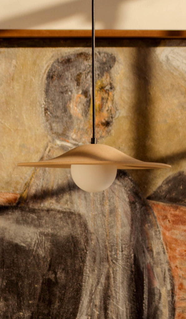 In Common With Ceramic Shade Pendant