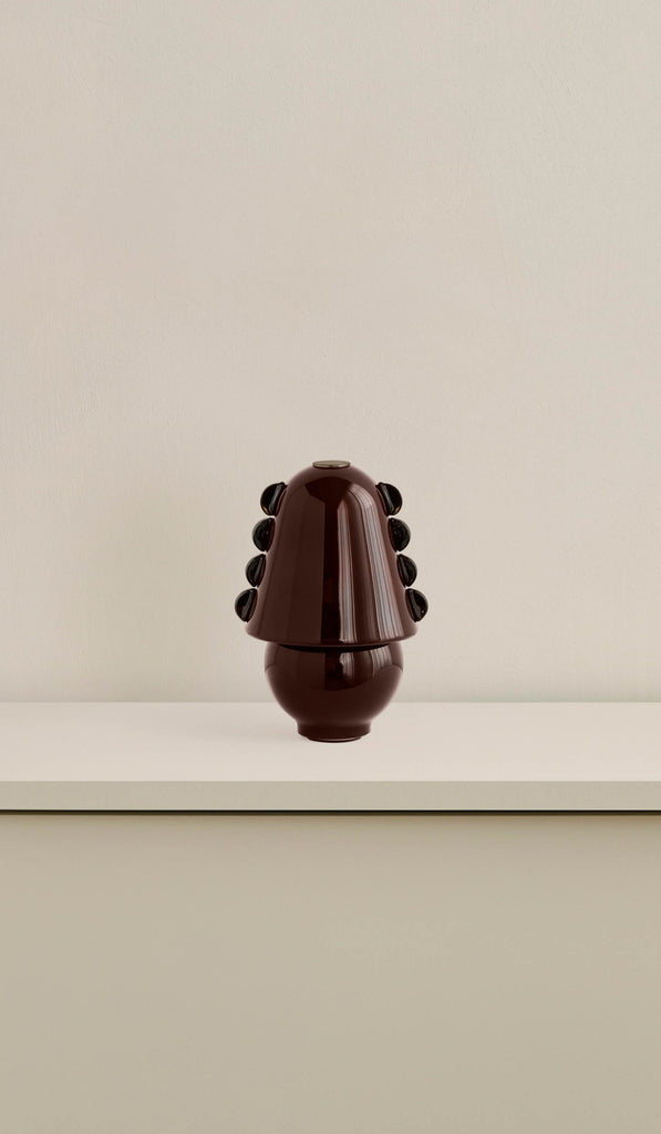 In Common With Small Blown Glass Calla Table Lamp