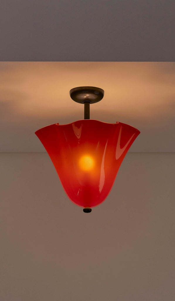 In Common With Blown Glass Fazzo Surface Mount