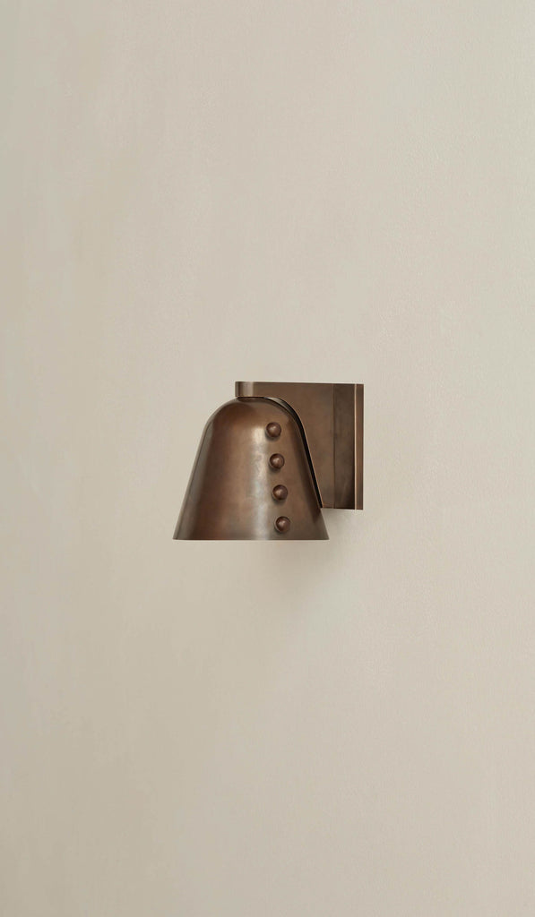 In Common With Small Brass Gemma Sconce