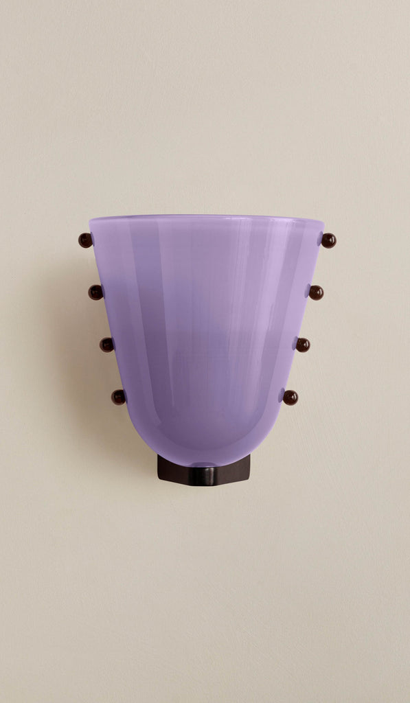 In Common With Medium Blown Glass Gemma Sconce