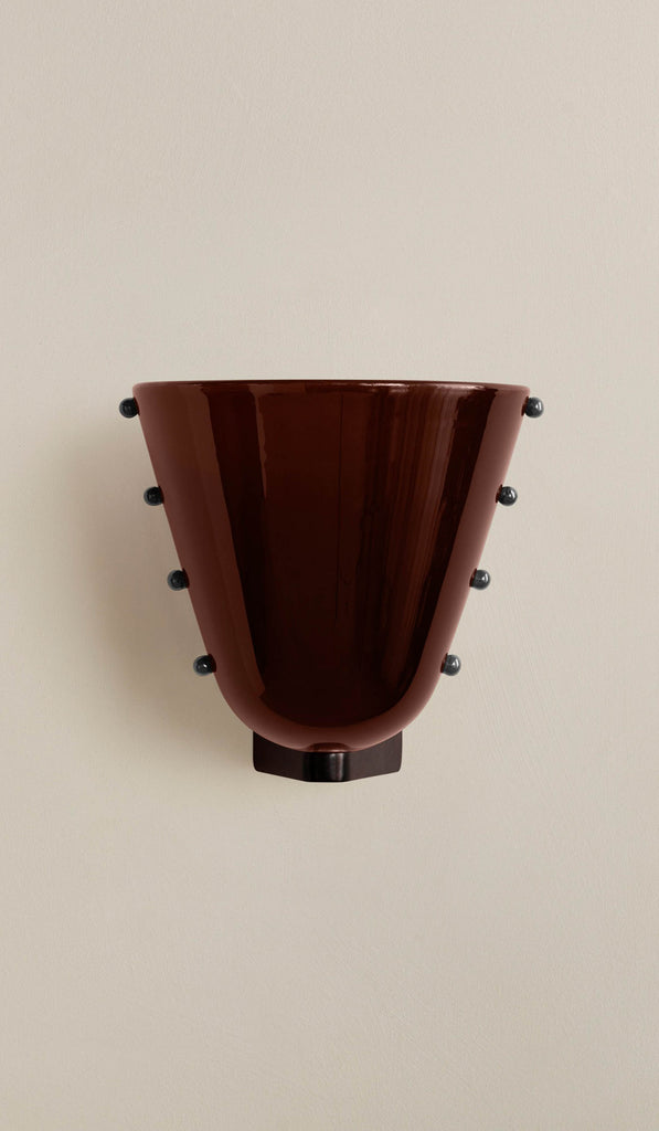 In Common With Medium Blown Glass Gemma Sconce