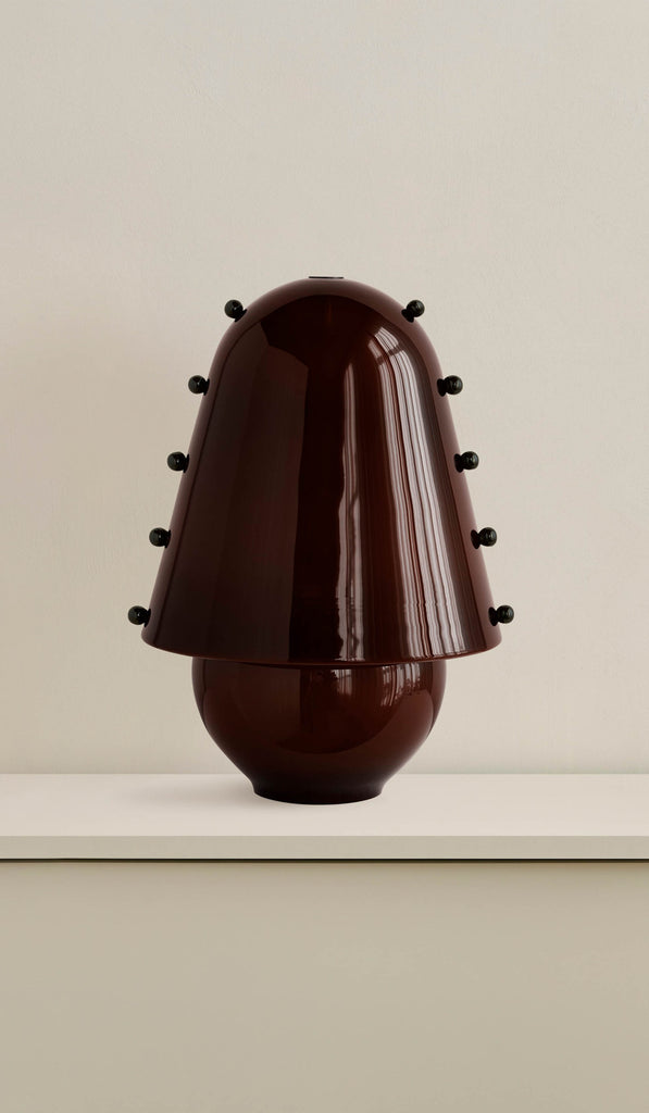 In Common With Large Blown Glass Gemma Table Lamp