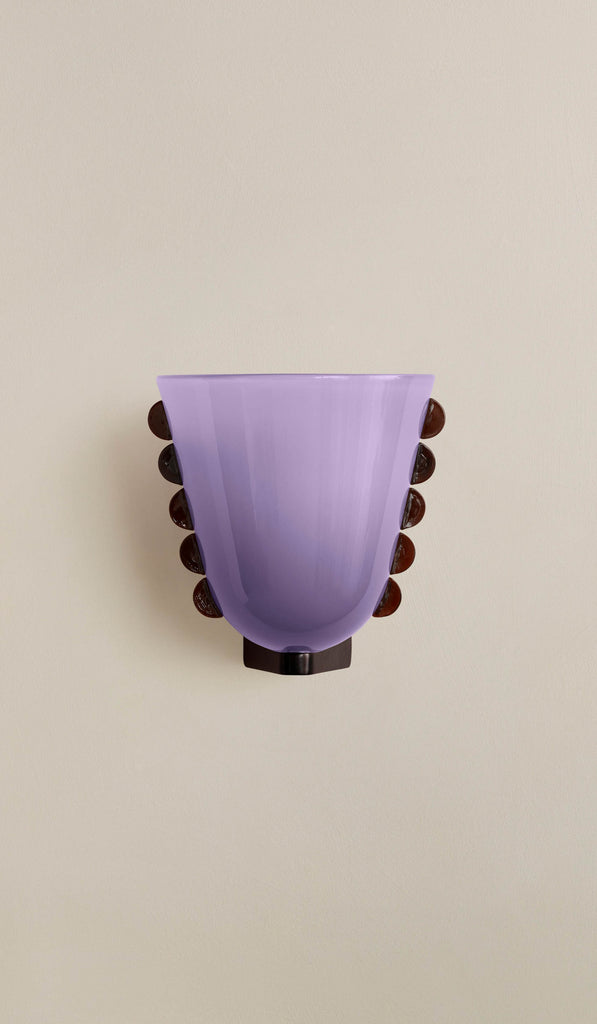 In Common With Medium Blown Glass Calla Sconce