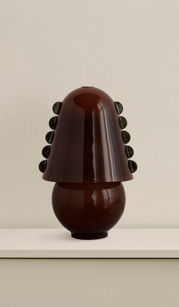 In Common With Medium Blown Glass Calla Table Lamp