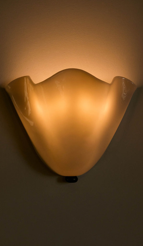 In Common With Slumped Glass Vera Sconce