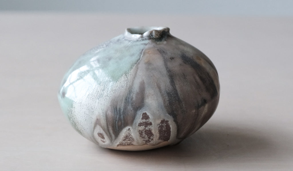 Mondays Soda Fired Mini Moon Vase No. 1 - Spartan Shop