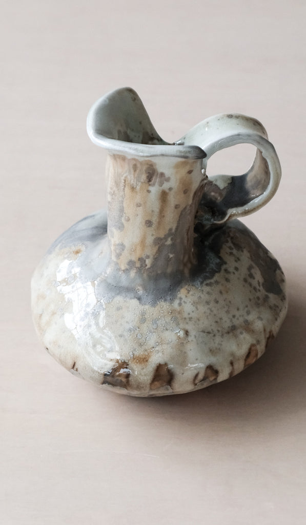 Mondays Soda Fired Pitcher Vase - Spartan Shop