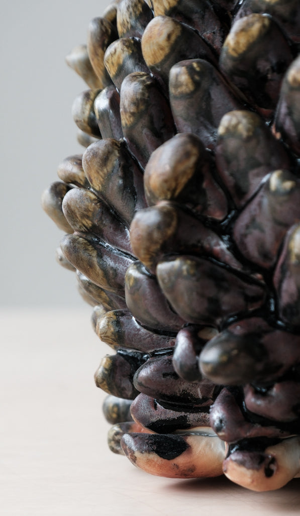 Mondays Wood Fired Porcelain Rasmus Bump Vase - Spartan Shop