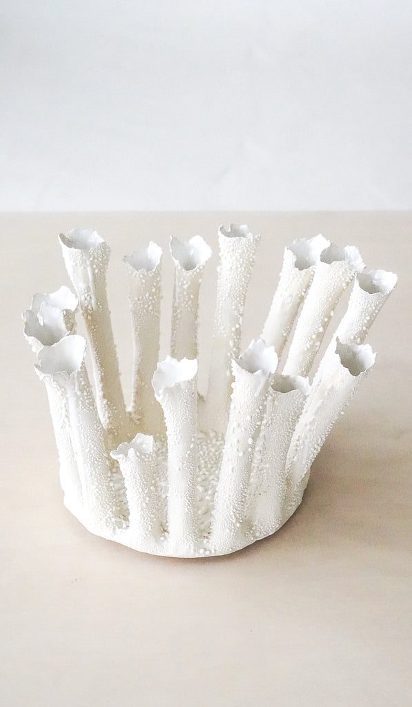 Nathalee Paolinelli Coral Crown Bowl No. 4