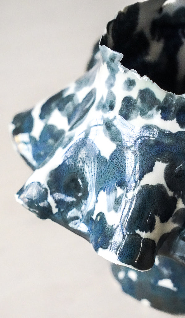 Nathalee Paolinelli Moss Barnacle Vase No. 11