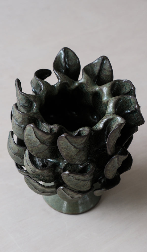 Paul S. Briggs Windflower Vase No. 1