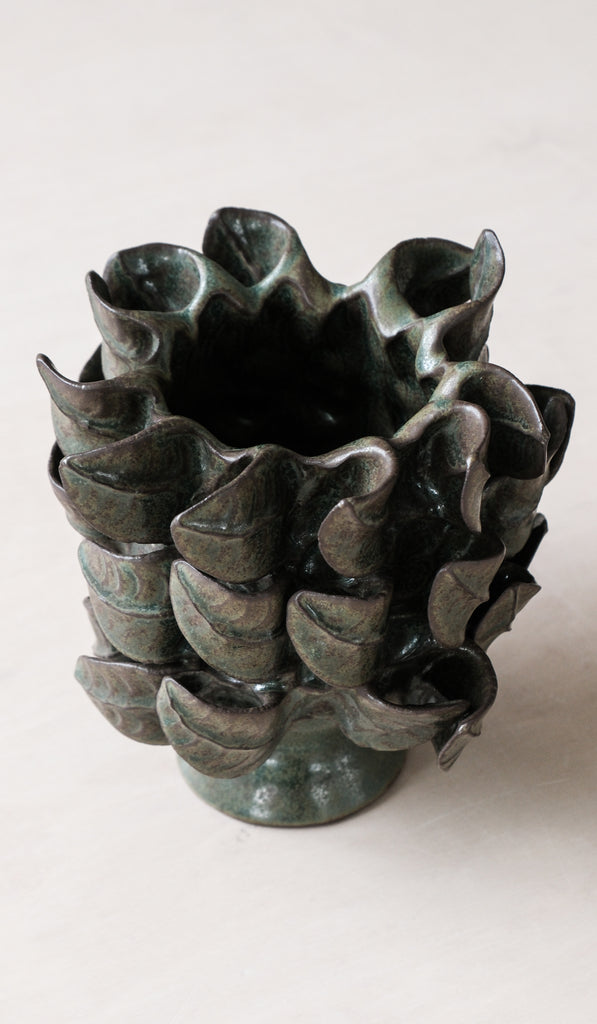 Paul S. Briggs Windflower Vase No. 5