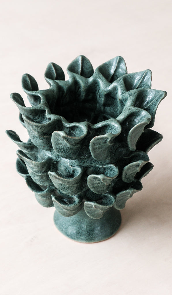 Paul S. Briggs Windflower Vase No. 8