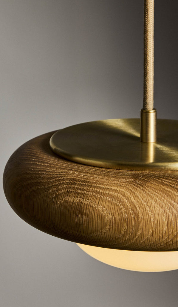 Roll & Hill Wood Humboldt 01 Pendant