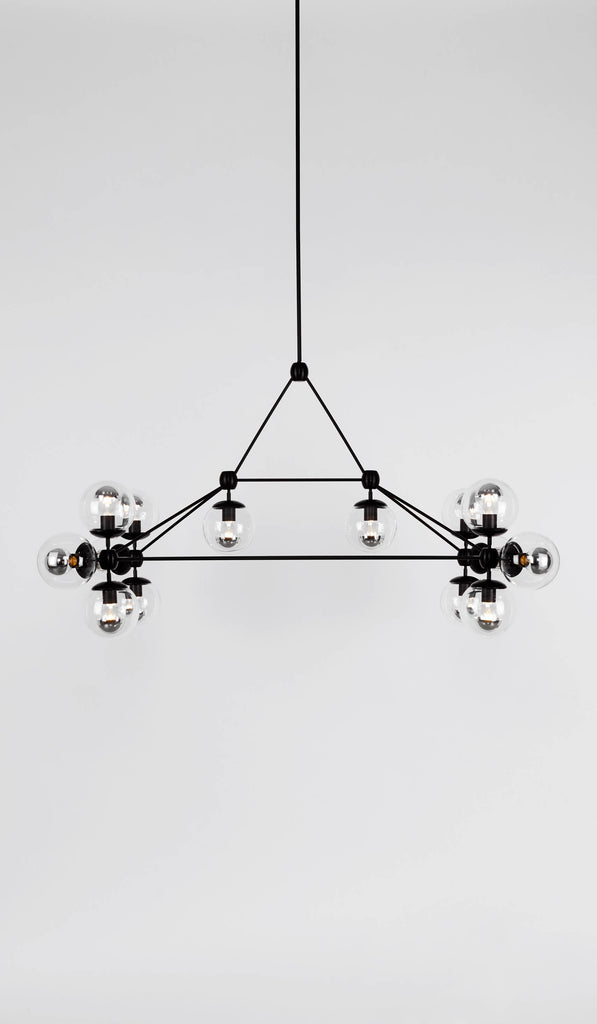 Roll & Hill Modo 14 Globe Chandelier