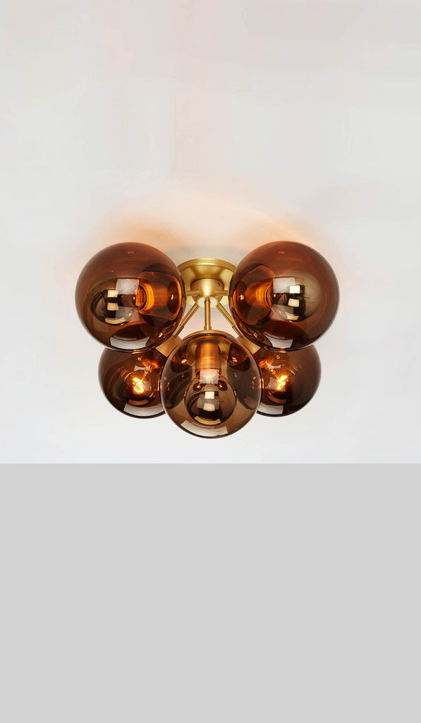 Roll & Hill Modo 5 Globe Ceiling Mount