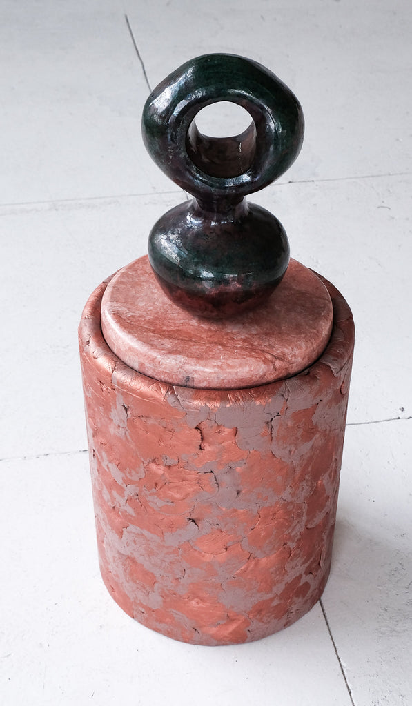 Ross Hansen Copper Barrel Table - Spartan Shop
