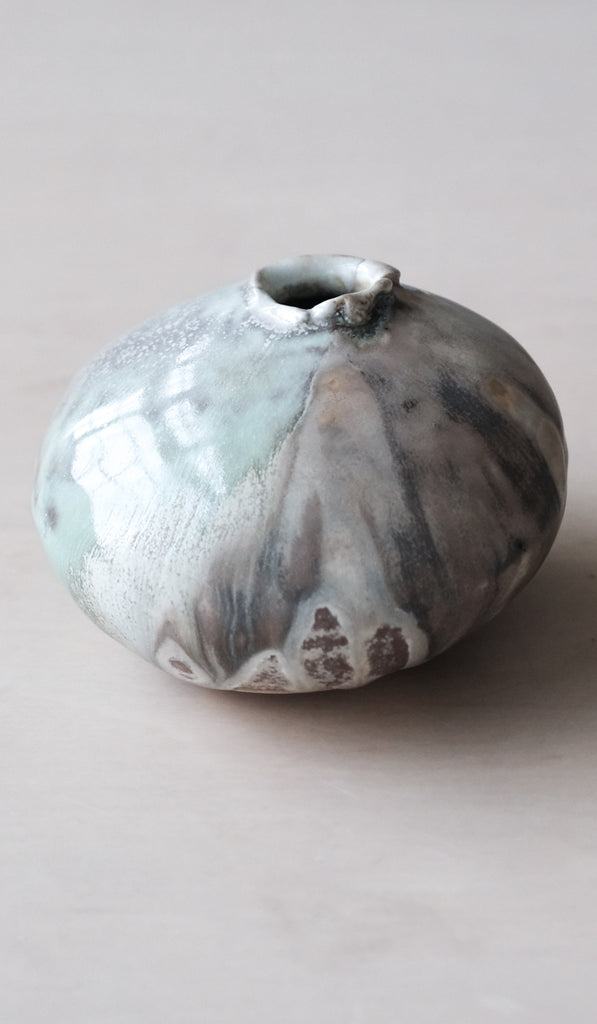 Mondays Soda Fired Mini Moon Vase No. 1 - Spartan Shop