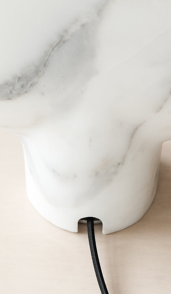 Studio Henry Wilson Calacatta Surface Sconce Table Lamp - Spartan Shop