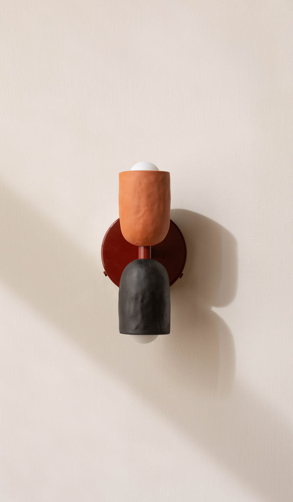 In Common With Ceramic Up Down Sconce - Tonal Hardware