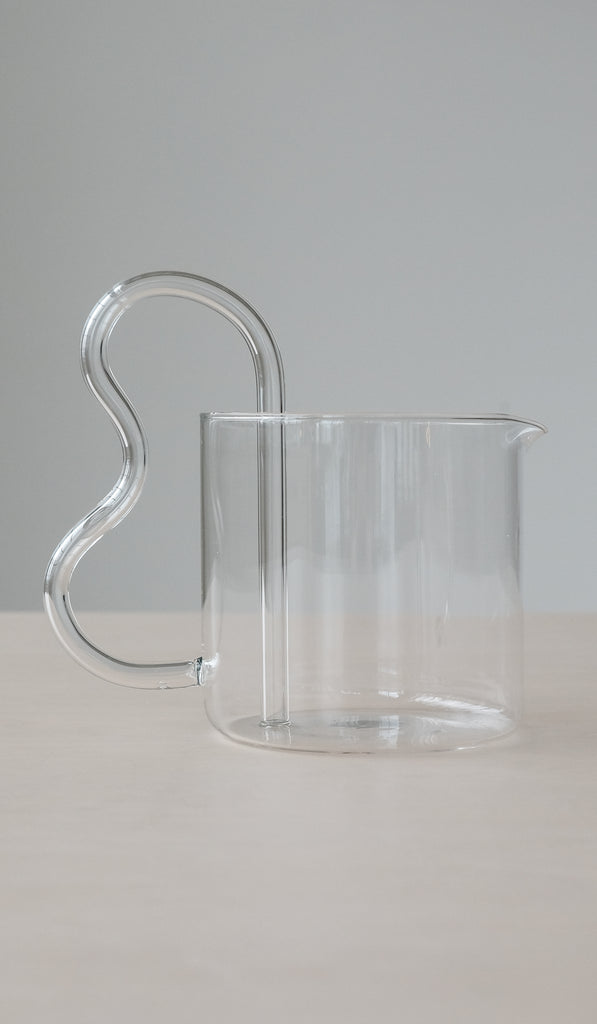 Sophie Lou Jacobsen Clear Bean Pitcher - Spartan Shop