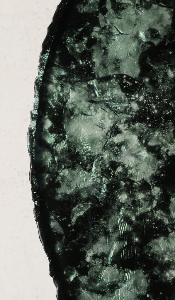 IN STOCK Ross Hansen Green Molded Coffee Table