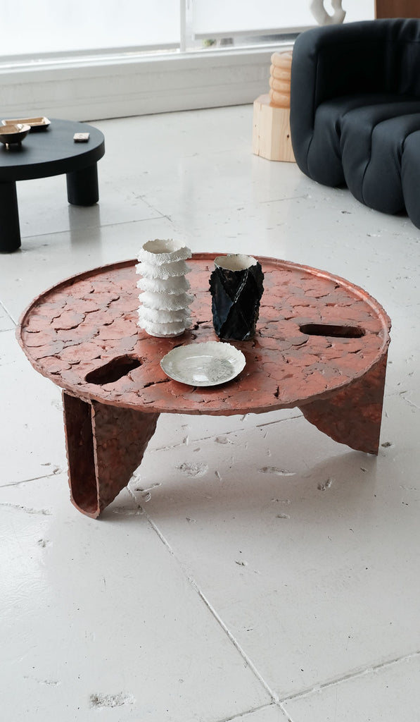 Ross Hansen Copper Molded Coffee Table