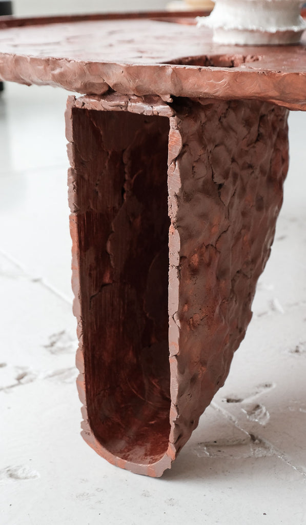 Ross Hansen Copper Molded Coffee Table