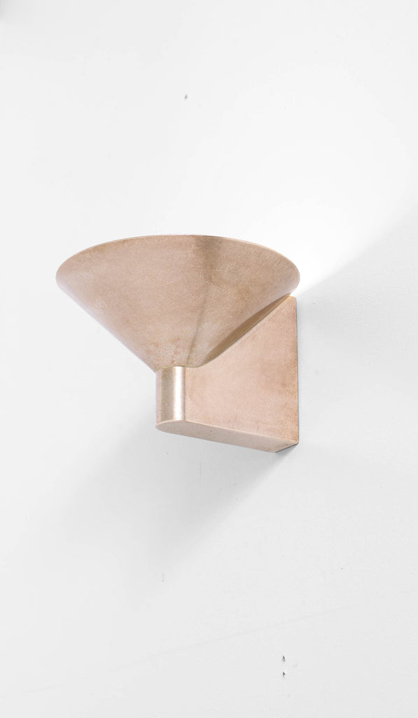 Studio Henry Wilson Polished Cast Bronze Conical Wall Light - Spartan Shop