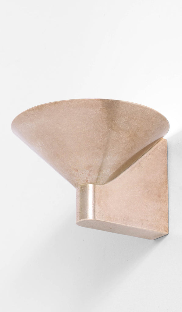 Studio Henry Wilson Polished Cast Bronze Conical Wall Light - Spartan Shop