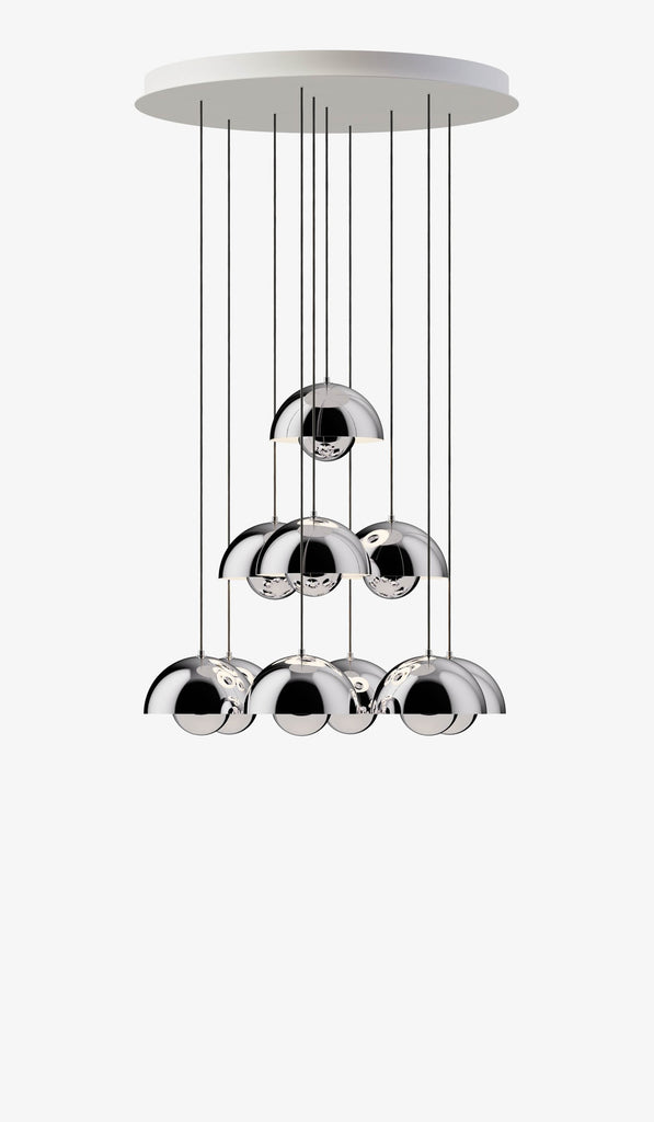 &Tradition VP1 Flower Pot Chandelier - Spartan Shop