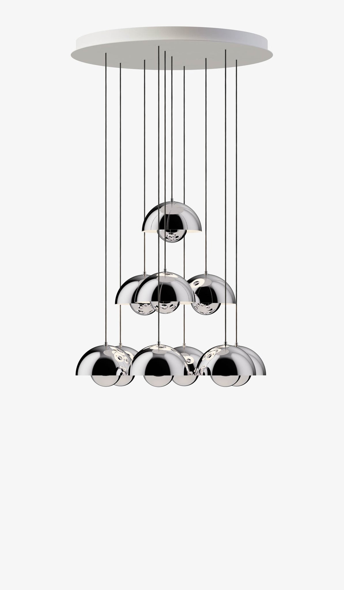 &Tradition VP1 Flower Pot Chandelier - Spartan Shop