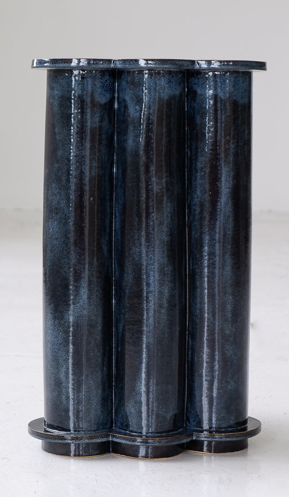 B Zippy Tall Ruffle Side Table
