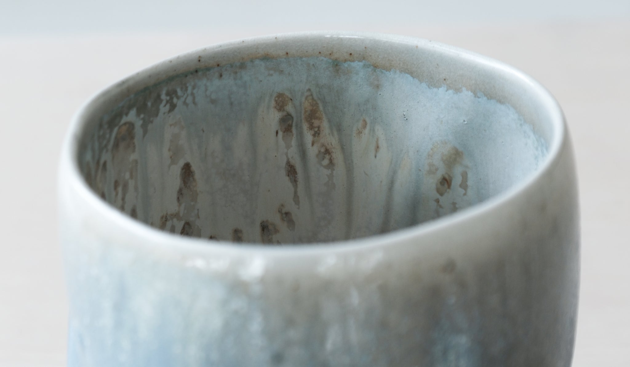 Clair Catillaz Tri Twist Blue Ash Vessel