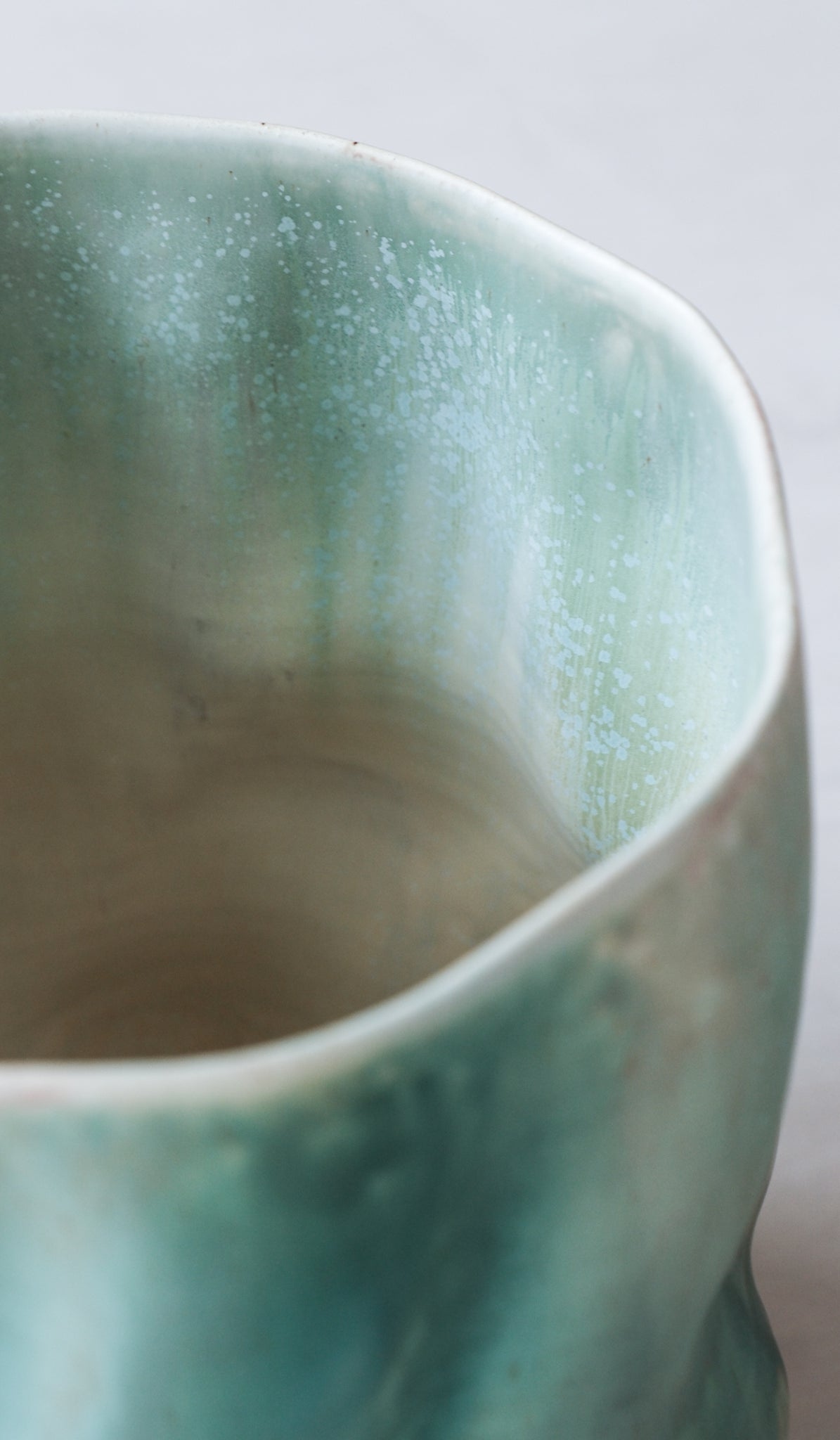 Clair Catillaz Emerald Wavy Vessel