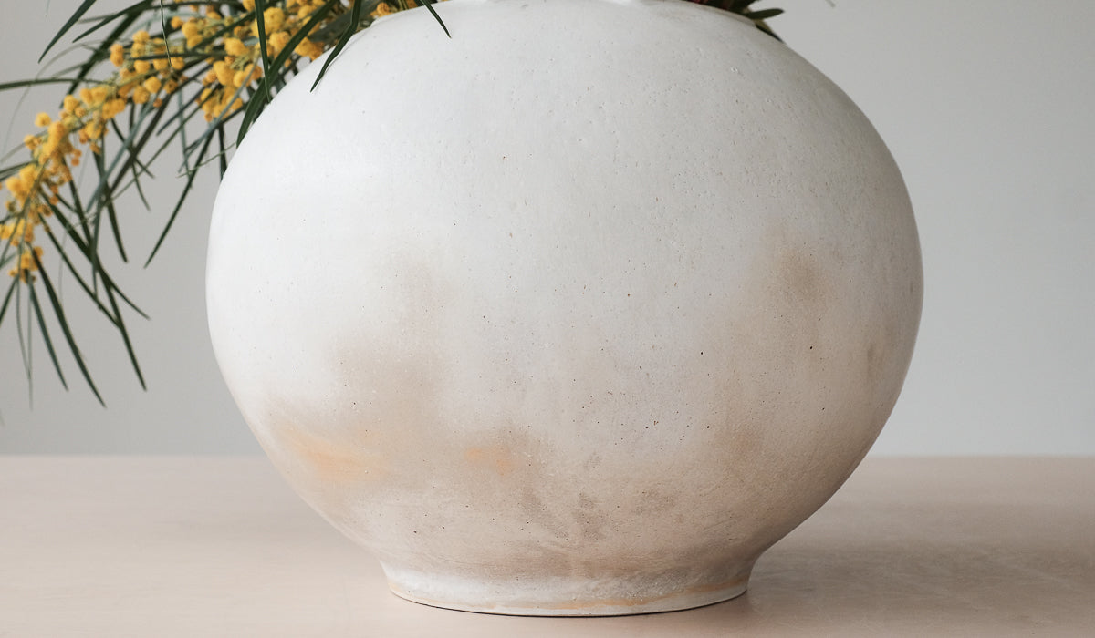 Clam Lab Apple Ash Round Cross Vessel