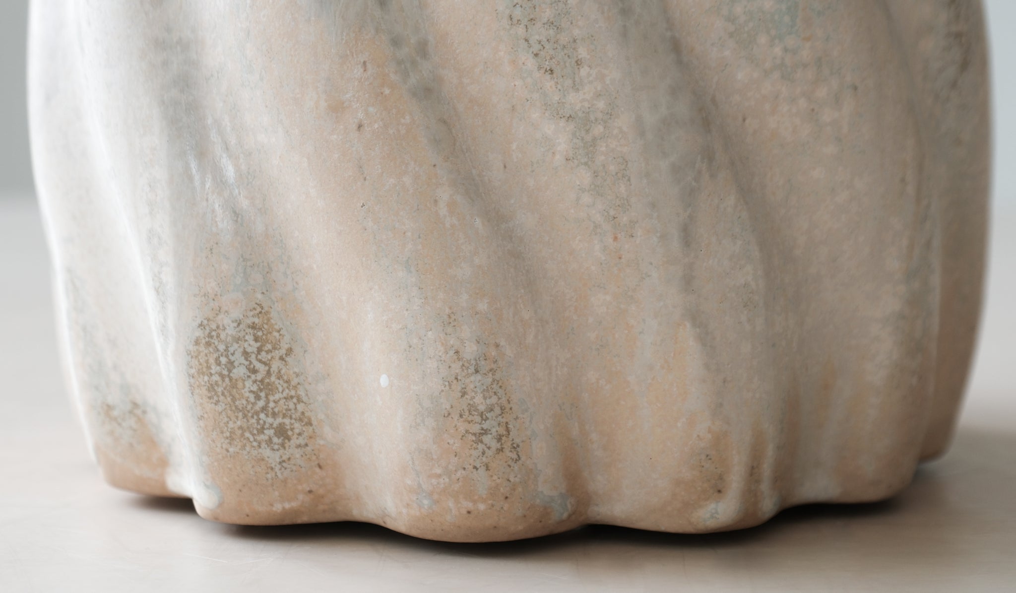 Clair Catillaz Field Ash Matte Ripple Vessel