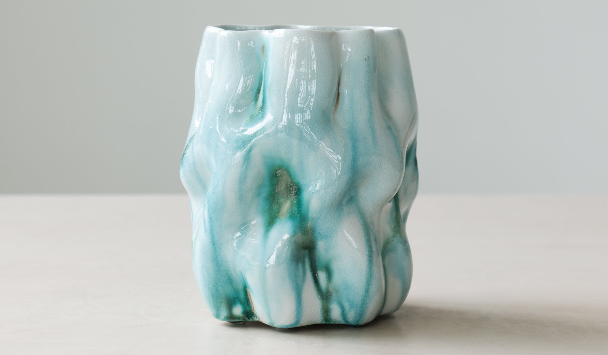 Clair Catillaz Saturated Copper Vessel