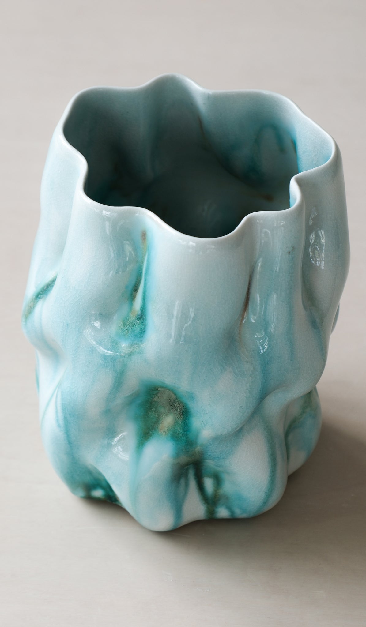 Clair Catillaz Saturated Copper Vessel