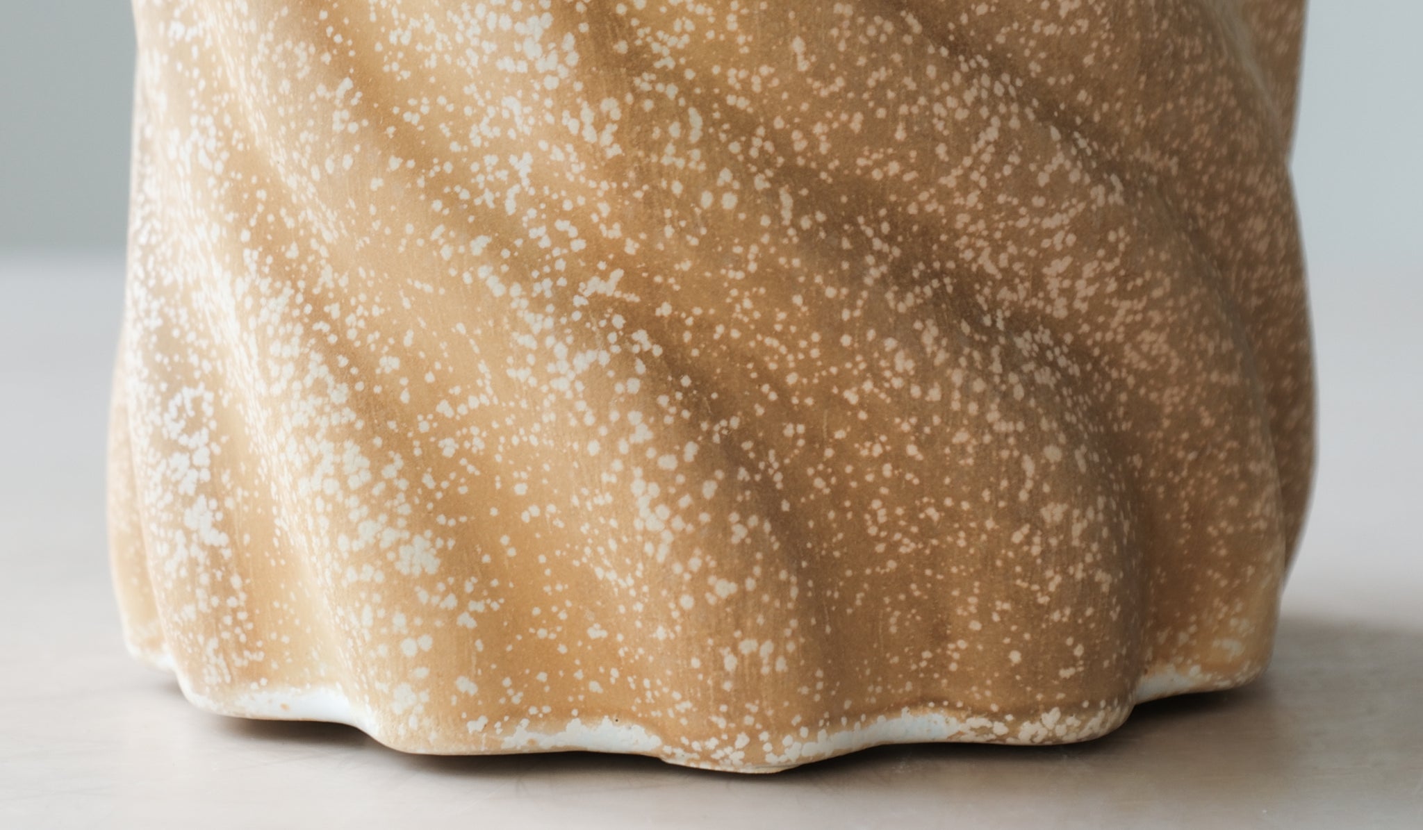 Clair Catillaz Strong Yellow Twist Vessel