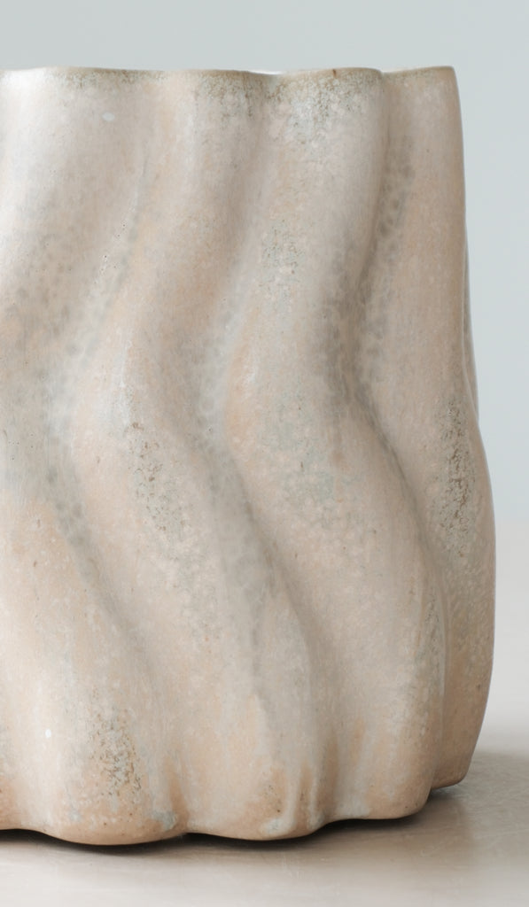 Clair Catillaz Field Ash Matte Ripple Vessel